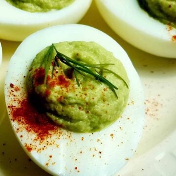 Rich results on Google’s SERP when searching for ‘angeled eggs’