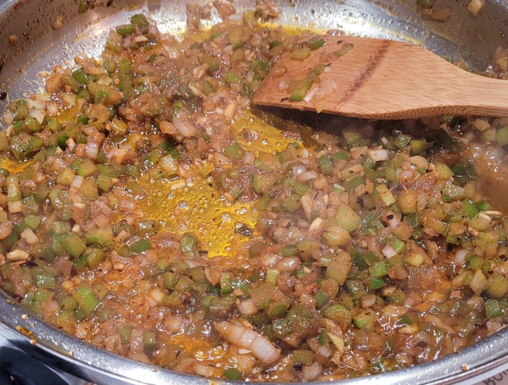 Sauteed vegetables - Holy Trinity (celery, onion, green bell pepper)