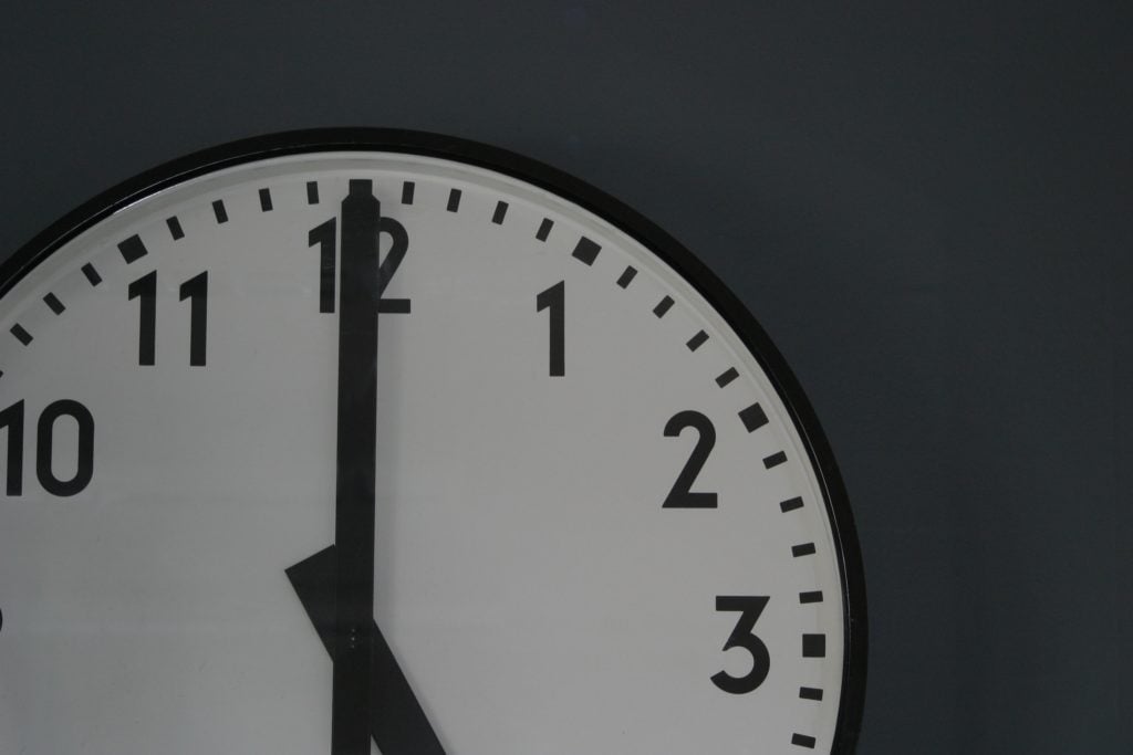 A clock
